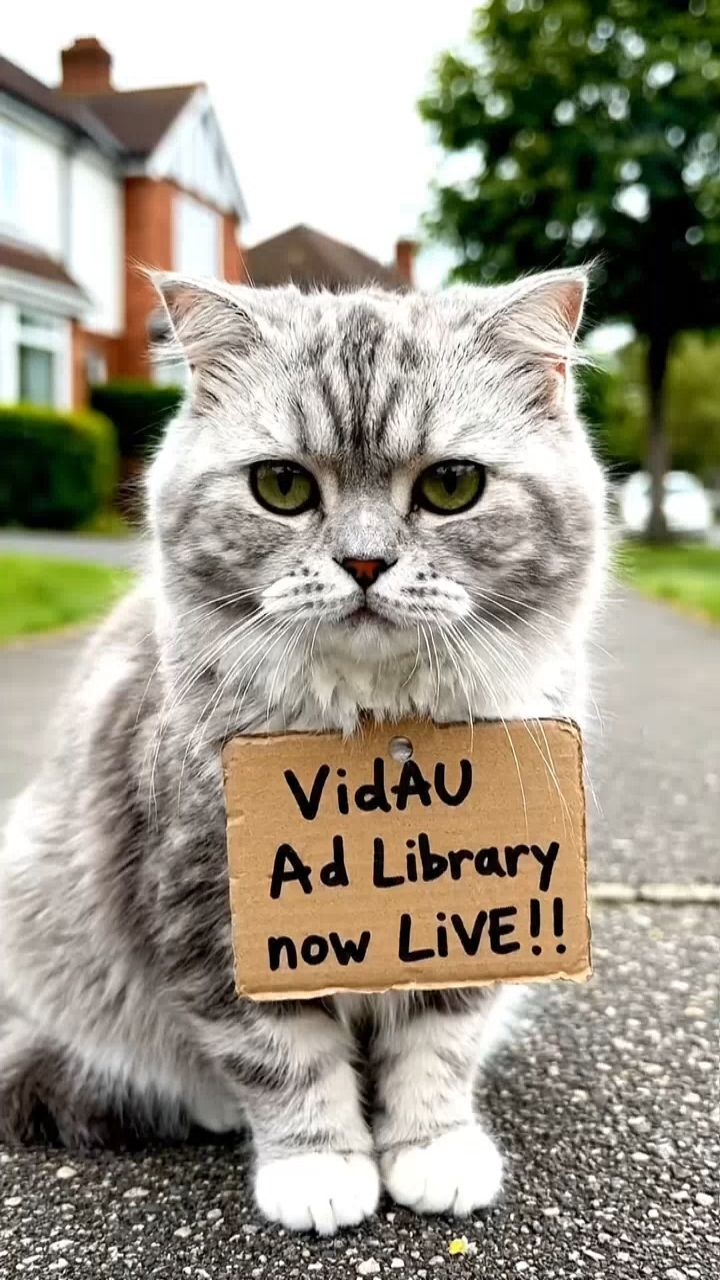 Cat AI Ad Library Launch