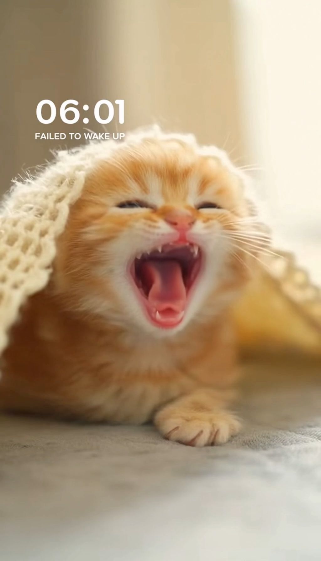Kitten's Morning Feeding Routi