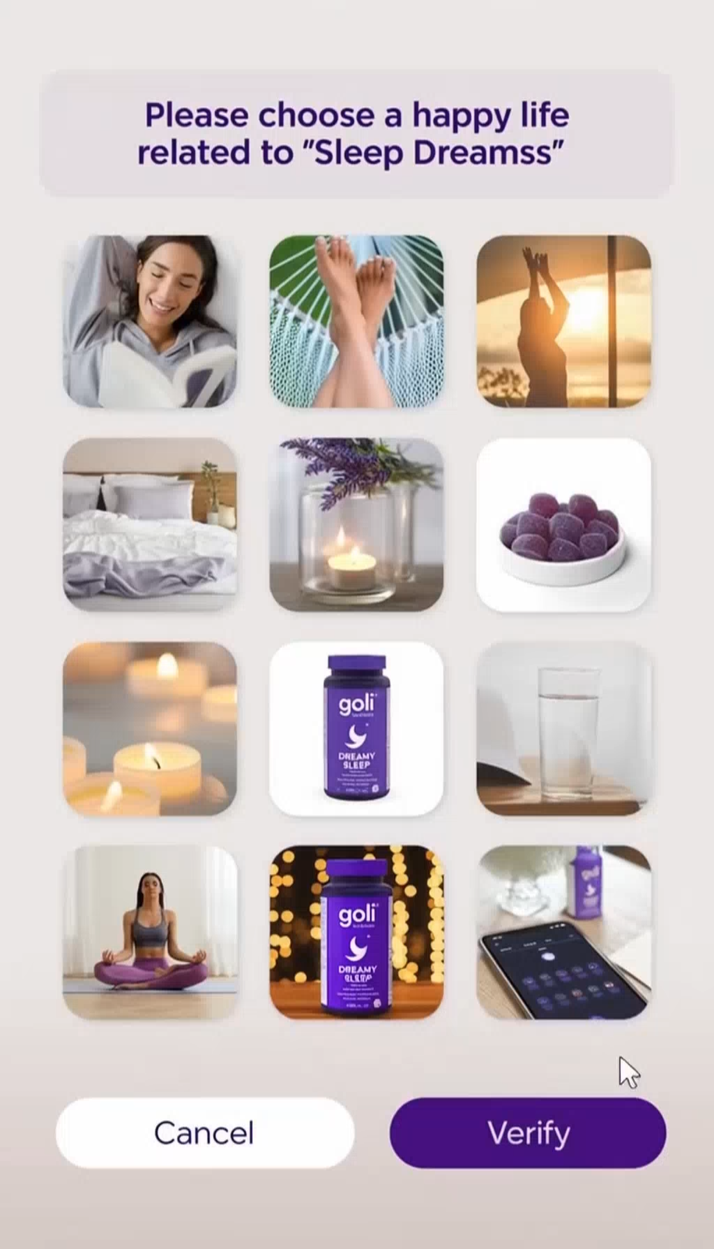 Sleep Aid Product Ad